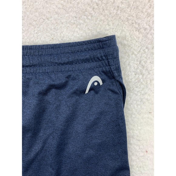 HEAD Men's Small Navy Blue‎ Tennis Shorts Pockets Drawstring Gymwear - Picture 10 of 10